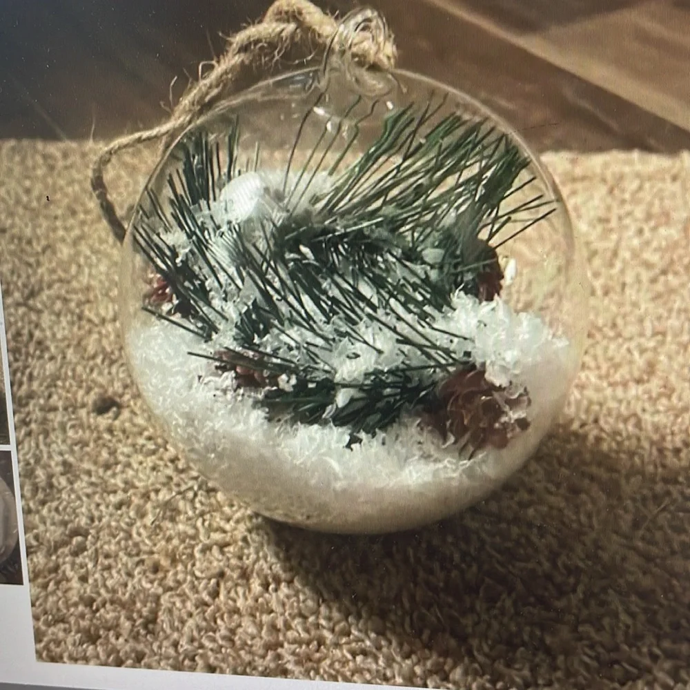 Lit Cloche Ornament by Pottery Barn